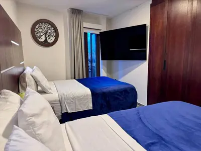 Cama o camas de una habitación en Jazmin en ValQuirico