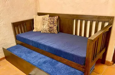 Cama o camas de una habitación en Carmina en ValQuirico