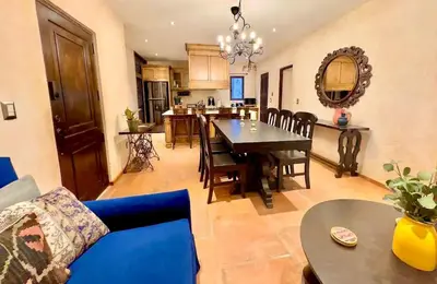 Zona de estar de Carmina en ValQuirico