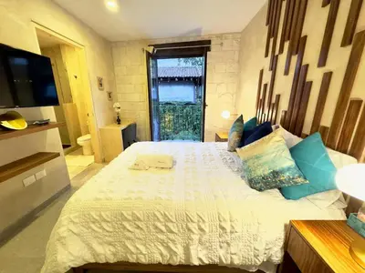 Cama o camas de una habitación en Mueganos 2 en ValQuirico