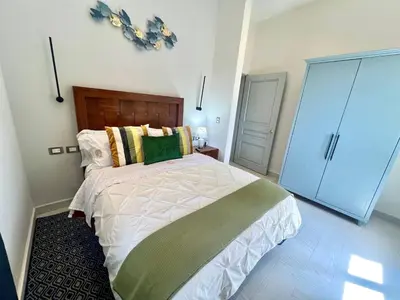 Cama o camas de una habitación en MarAlexia en ValQuirico
