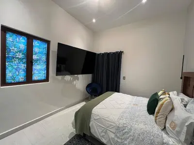 Cama o camas de una habitación en MarAlexia en ValQuirico