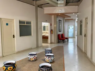 Zona de estar de Rolovi Hotel Xalapa Centro