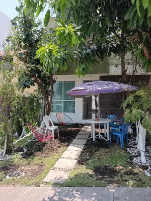 Jardín al aire libre en Casa de descanso