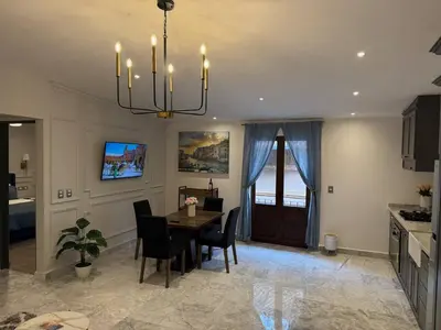 Una cocina o zona de cocina en De la Rosa en ValQuirico