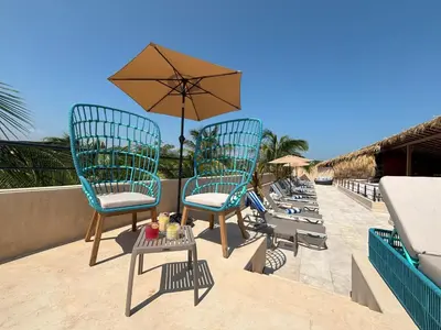 Plano de ÚNICO LA PUNTA HOTEL BOUTIQUE Beach club