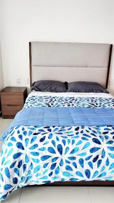 Cama o camas de una habitación en Puebla Vista Malinche