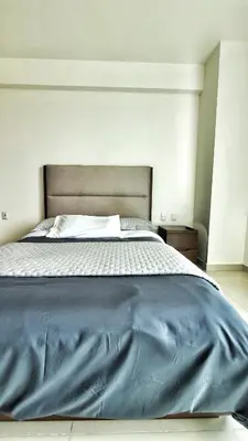 Cama o camas de una habitación en Puebla Vista Malinche