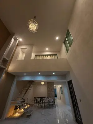 Zona de estar de Villa los Encinos