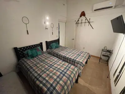 Cama o camas de una habitación en Penthouse Acapulco diamante