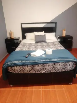 Cama o camas de una habitación en Hotel Business