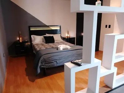 Cama o camas de una habitación en Hotel Business