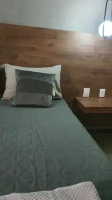 Cama o camas de una habitación en Mirador B&B