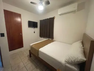 Cama o camas de una habitación en Casa Lú