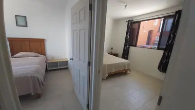 Cama o camas de una habitación en Ro-House Oaxaca