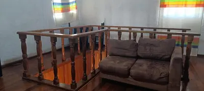 Zona de estar de Departamento amueblado para 4 personas