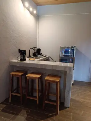 Una cocina o zona de cocina en LOFT amueblado para 4 personas