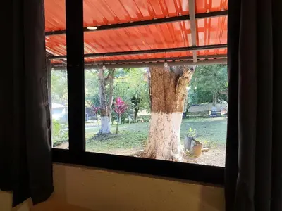 Jardín al aire libre en LOFT amueblado para 4 personas