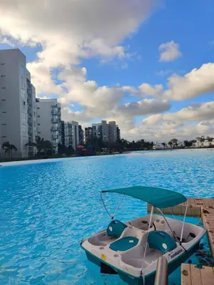 Piscina en o cerca de Casa Oasis Veracruzano
