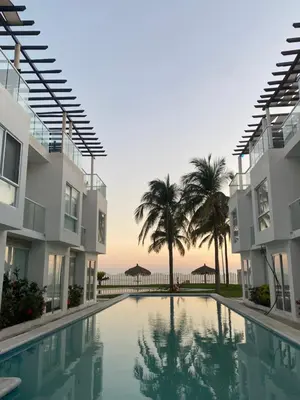 Piscina en o cerca de Casa a Pie de Playa