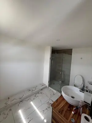 Un baño de Casa a Pie de Playa