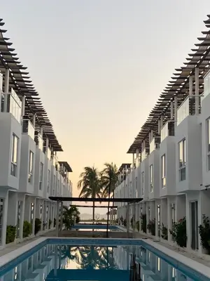 Piscina en o cerca de Casa a Pie de Playa