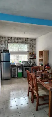 Una cocina o zona de cocina en Casa Palmer, con gran jardín