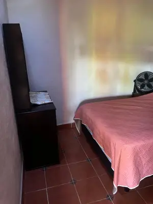 Cama o camas de una habitación en Bonita casa con alberca en Mazatepec, Morelos