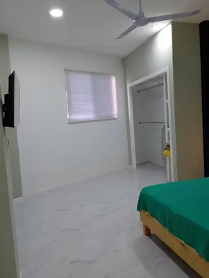 Cama o camas de una habitación en Casa en Paraíso Cuautla Morelos