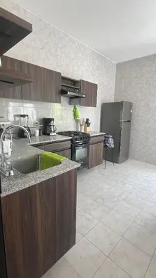 Una cocina o zona de cocina en Puebla centro casa Peerza