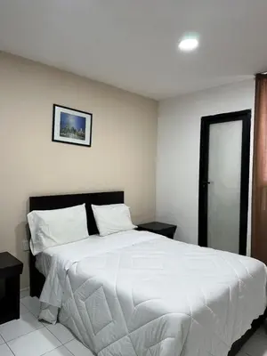 Cama o camas de una habitación en Hotel real Zaragoza