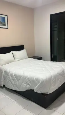Cama o camas de una habitación en Hotel real Zaragoza