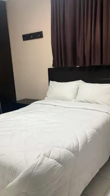 Cama o camas de una habitación en Hotel real Zaragoza