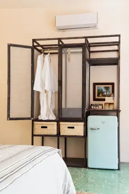 Cama o camas de una habitación en Casa Arrona Oaxaca
