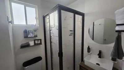 Un baño de Departamento y Terraza Privada, Grill, Alberca y Aire Acondicionado
