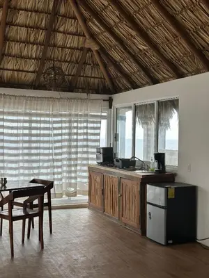 Una cocina o zona de cocina en Papapa grecas