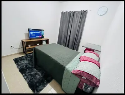 Cama o camas de una habitación en Casa Real Segovia
