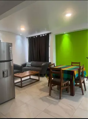 Una cocina o zona de cocina en Departamento WOLF