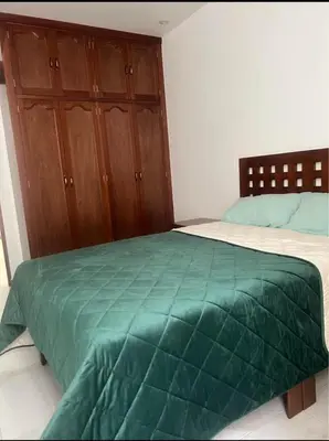 Cama o camas de una habitación en Departamento WOLF
