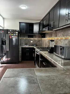 Una cocina o zona de cocina en Casa Bambú