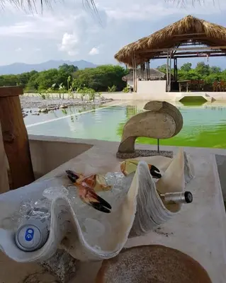 Piscina en o cerca de ITACA Ecolodge Home