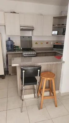 Una cocina o zona de cocina en La escondida del mar