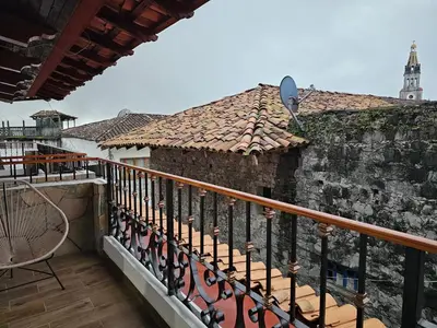 Un balcón o terraza de Posada Brisas Cuetzalan