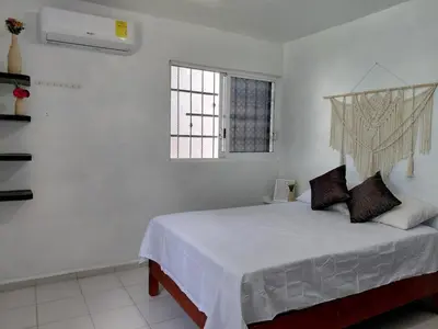 Cama o camas de una habitación en Casa Marlix