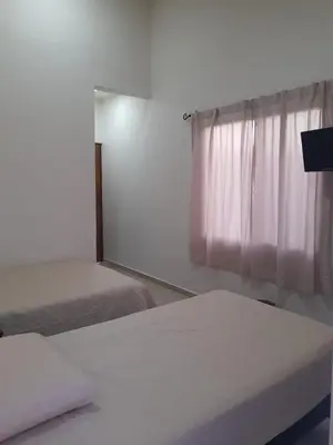 Cama o camas de una habitación en Casa Herrera