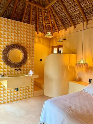Cama o camas de una habitación en Casa Moka