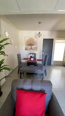 Zona de estar de Casa Oasis Veracruzano