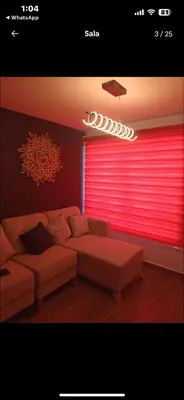 Zona de estar de Excelente departamento
