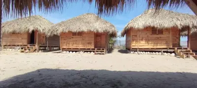 Paisaje cerca de este camping