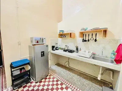 Una cocina o zona de cocina en Departamento en casona del siglo XVI frente al Zócalo de Puebla #5